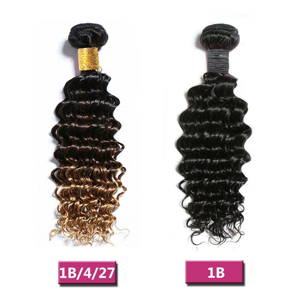 100% 1B/4/30&1B/4/27# BRAZILIAN VIRGIN HUMAN HAIR DEEP CURL 12 TO 30INCH 100g(1)