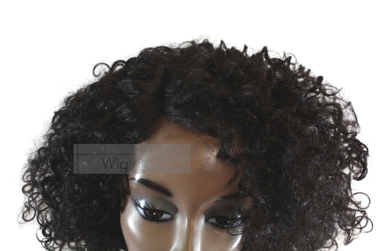 Femi Collection Full Curly Heat Resistant Deep Part Tina Lace Front Wig