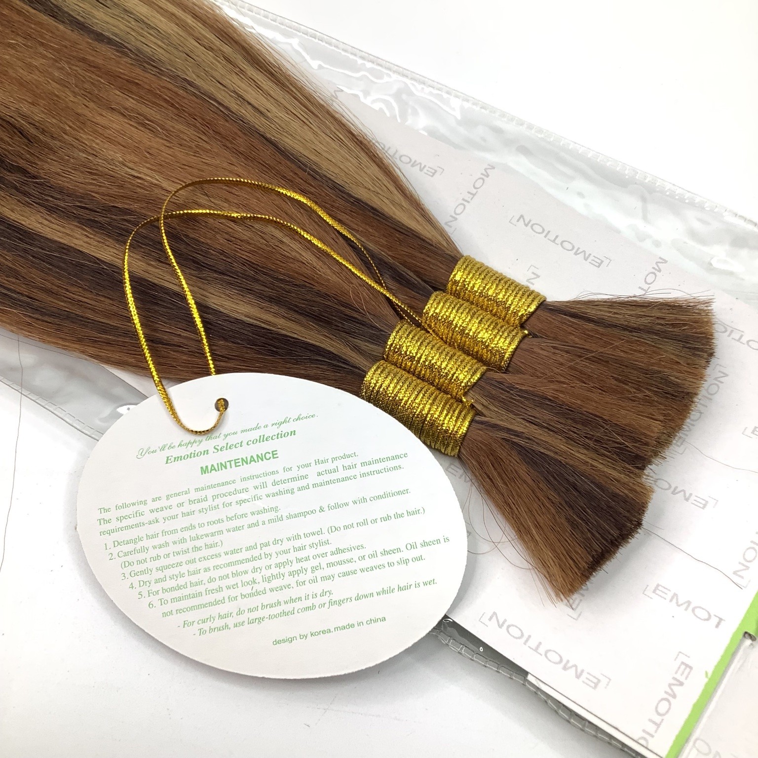 EMOTION CLASSIC Human Hair Plus Extensions 16/18 inch Straight CYB1