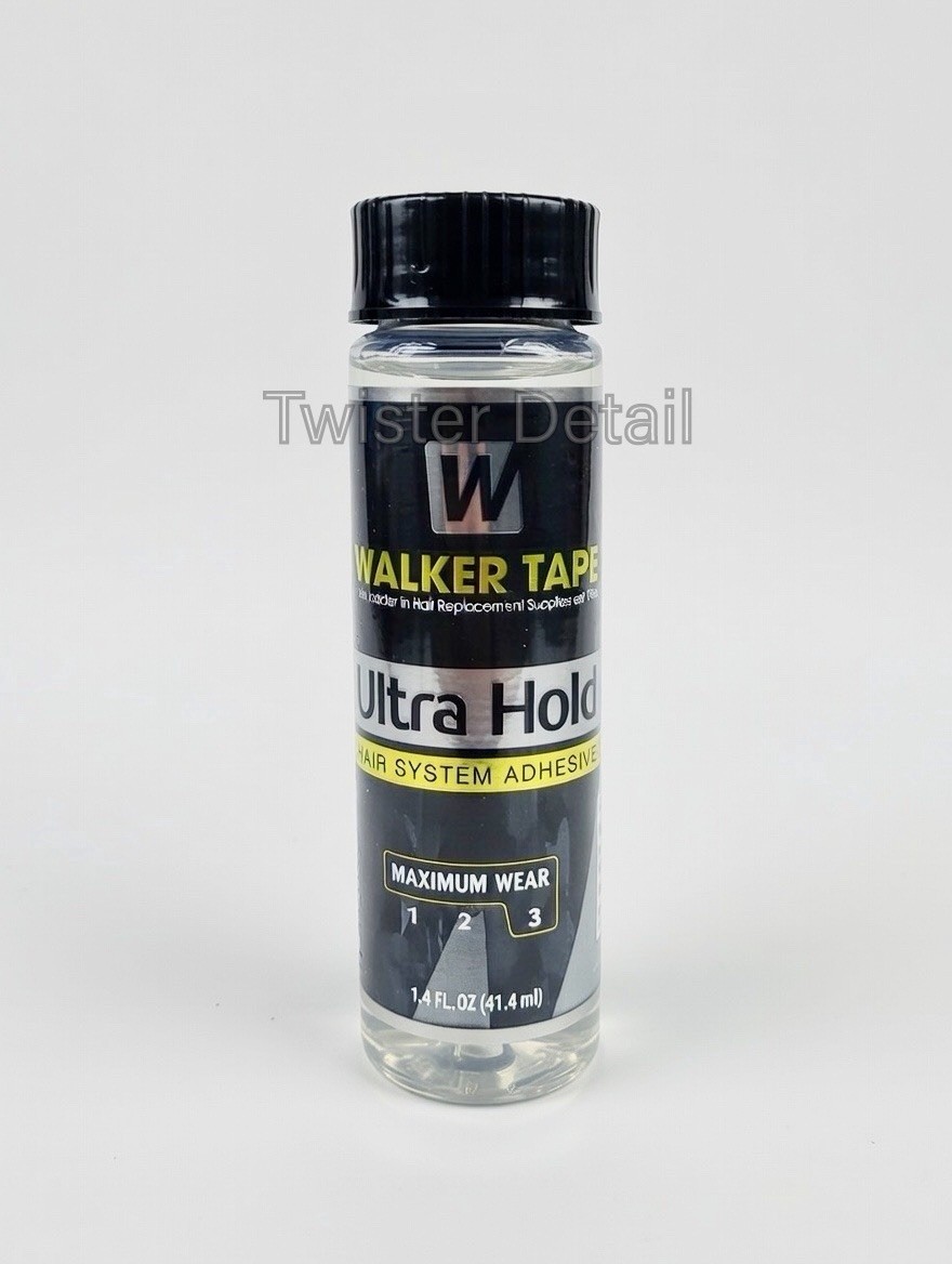 Walker Tape Ultra Hold Glue – 1.4 oz Brush-On Adhesive for Hair Systems & Wigs