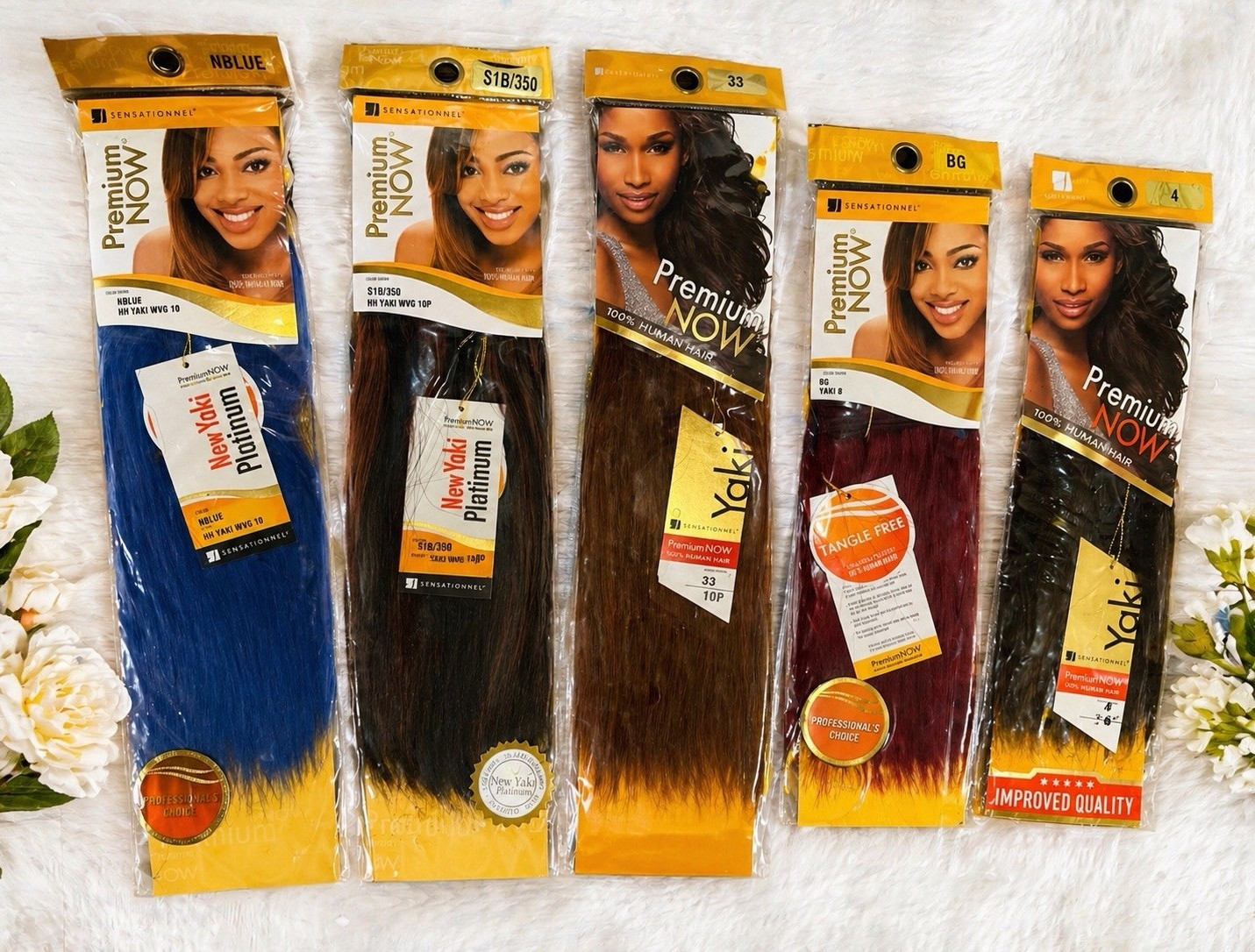 Premium Human Hair Extensions 10 12 14 inch,Multi Color, ask me your preference