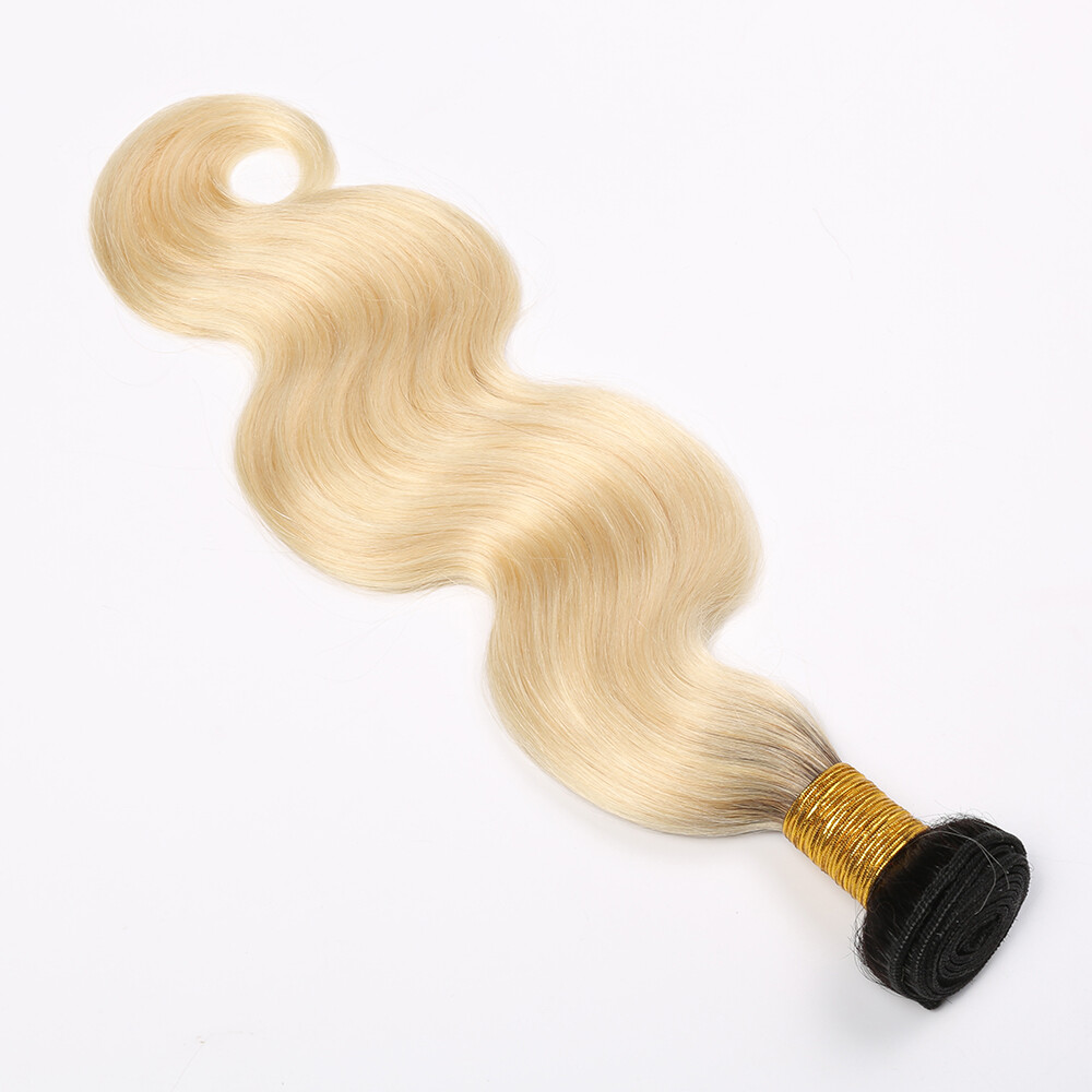 Ombre 8A Brazilian Virgin Human Hair Weft 1/3/4 Bundles Body Wave Hair Extension