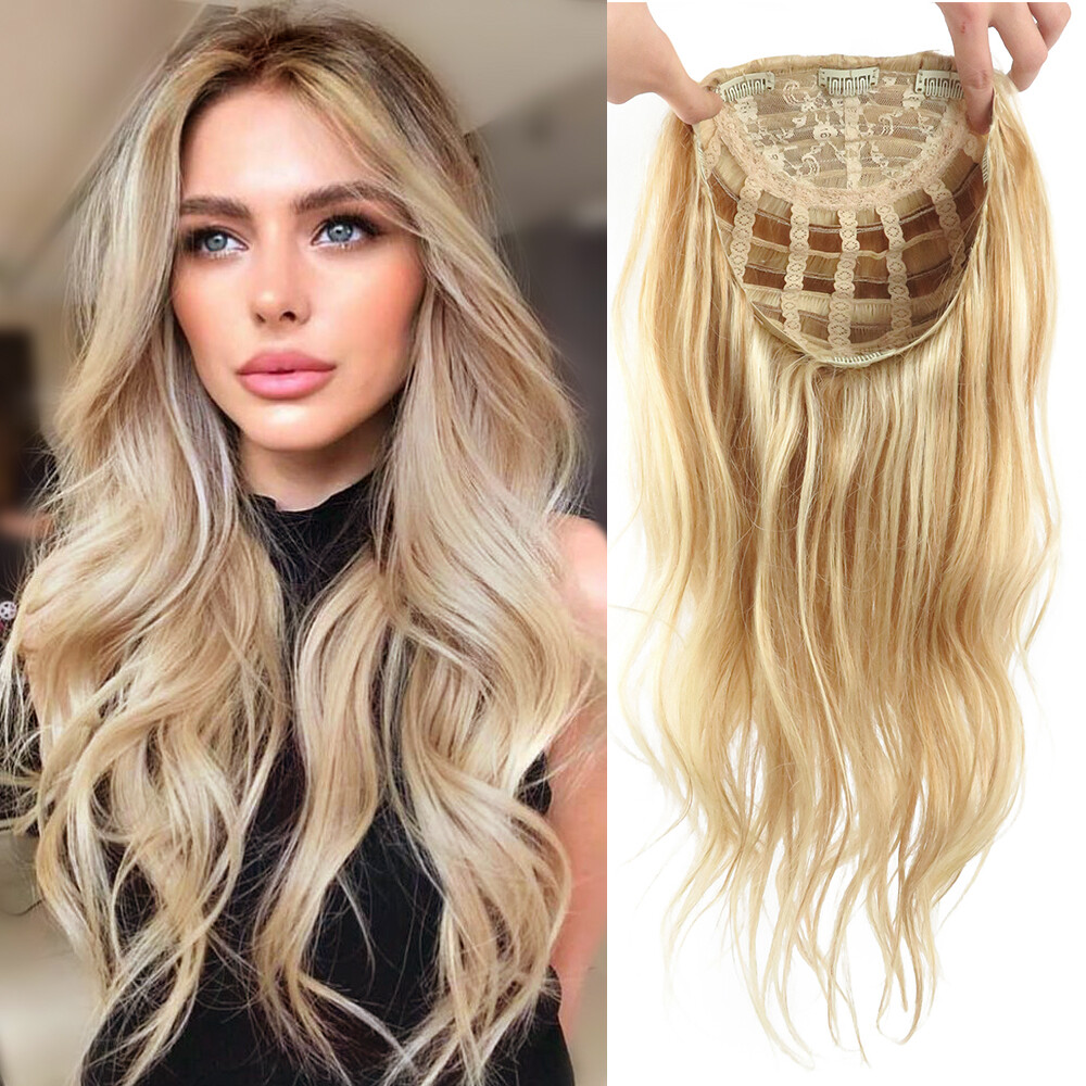 8A Brazilian Body Wavy Hair Remy Human One Piece 3/4 Half Wig Machine Weft Cap
