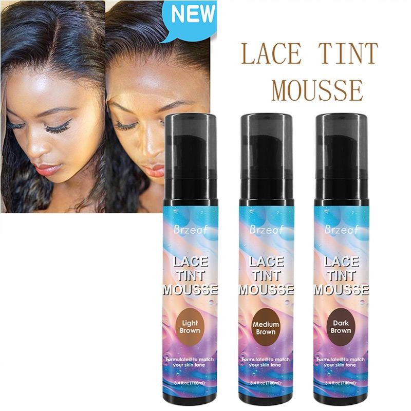 Lace Tint Spray for Lace Wigs Dark Brown Middle Brown Light Brown Lace Tint Spra