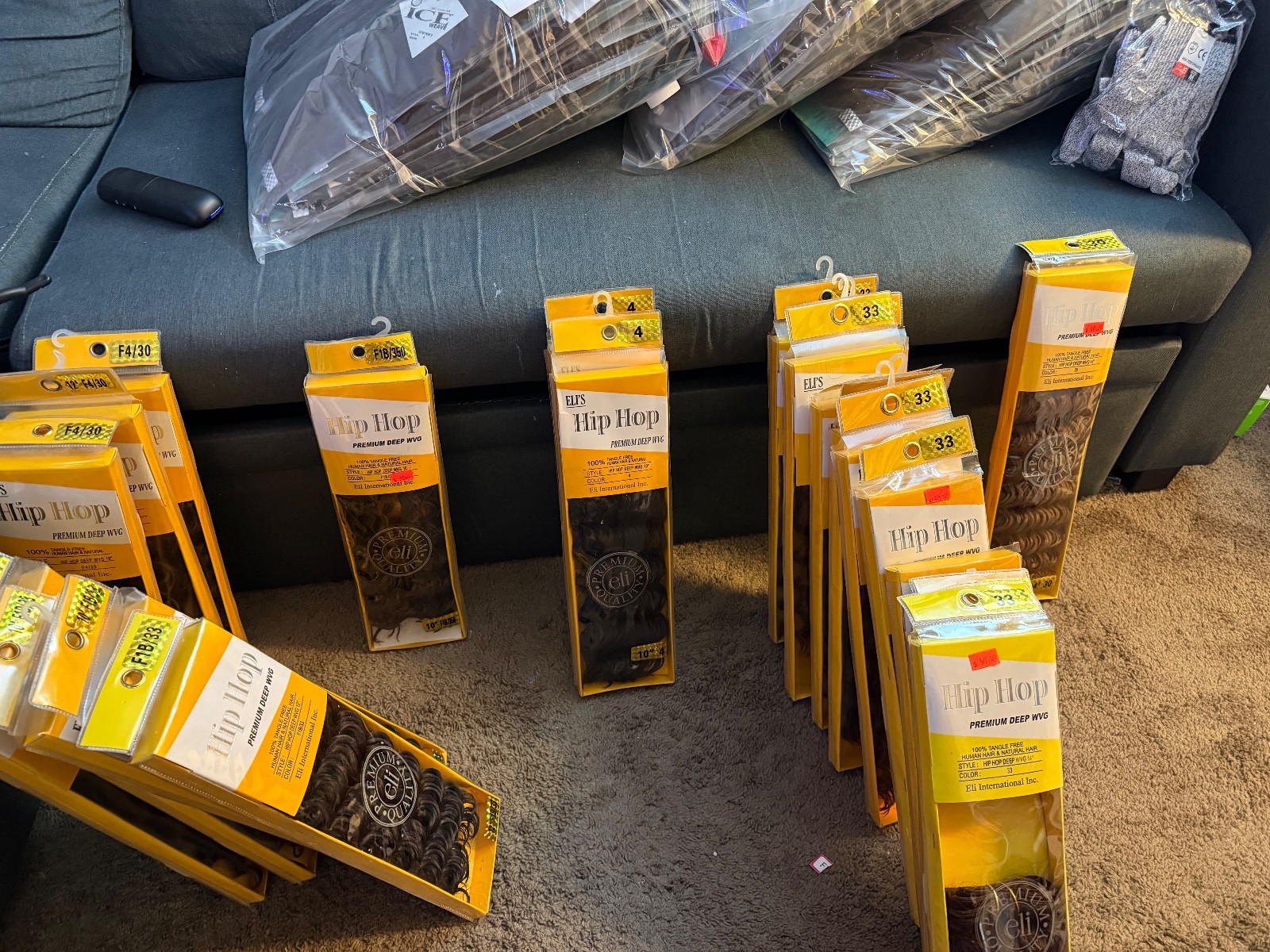 100% human hair bundles weaving hair