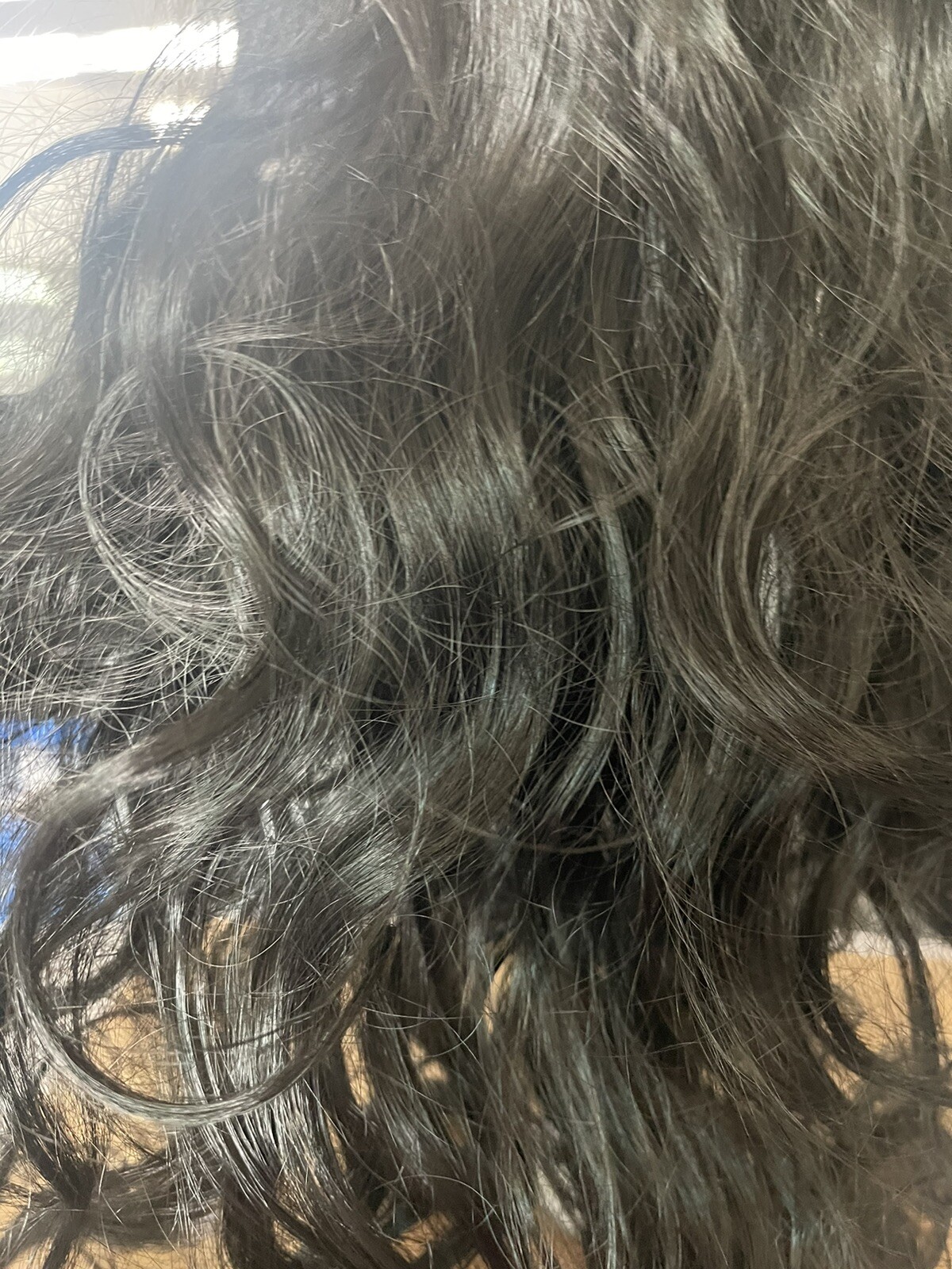 Long Wavy Big Hair Soft Thick Deep Lace Part Wig Natural Women Fashion Wigs