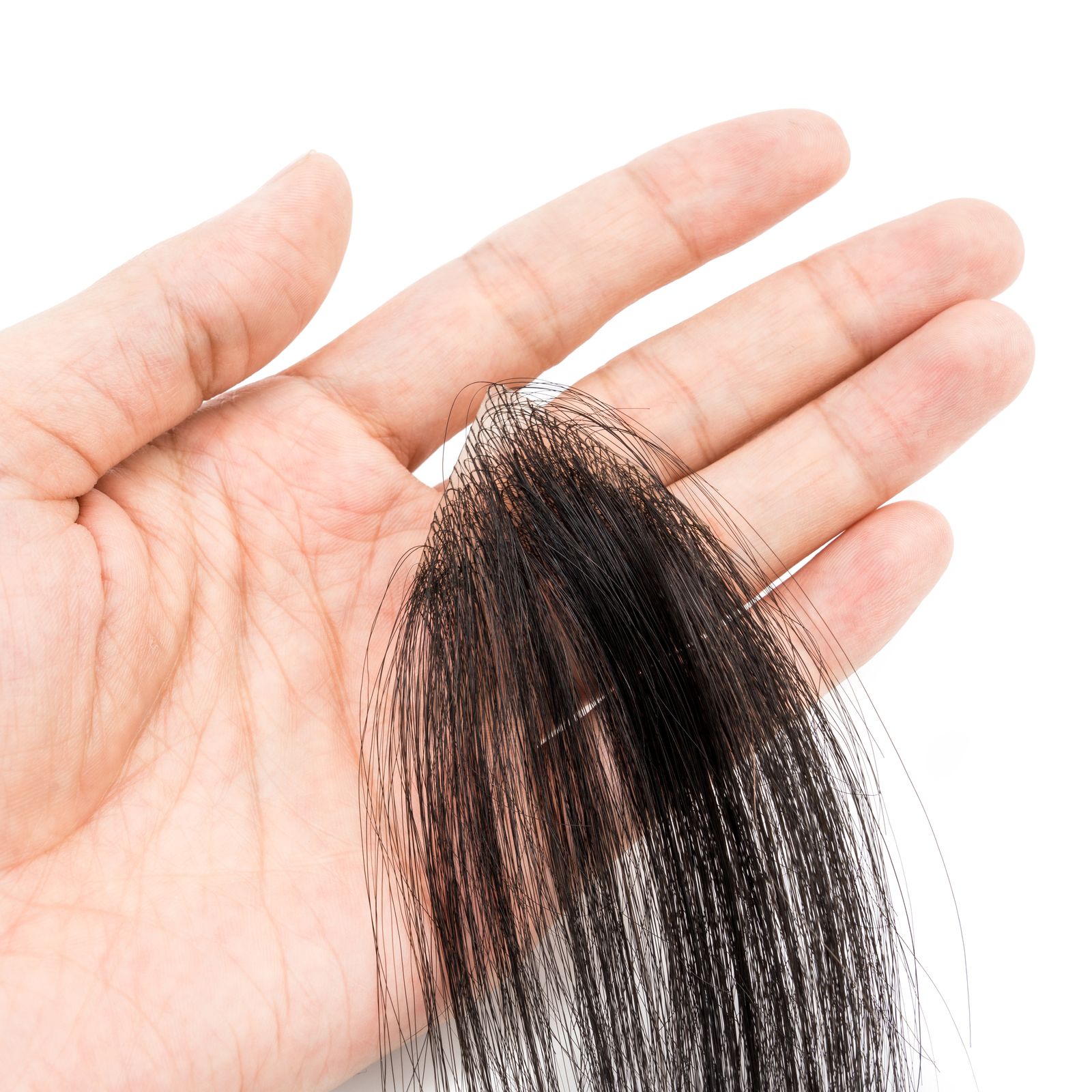 Toupee Human Hair Mini Replacement System Ultra Thin Skin PU For Bald Spot 8*8cm