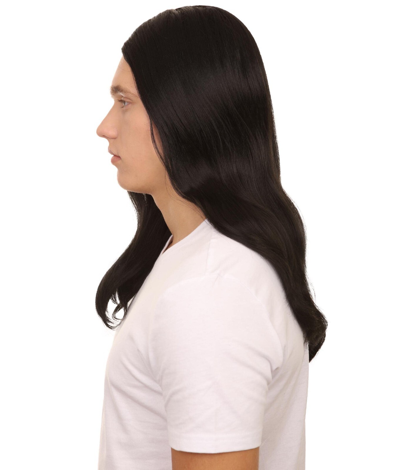 Old World Vampire Men’s Halloween Wig | Premium Breathable Capless Cap HM-328