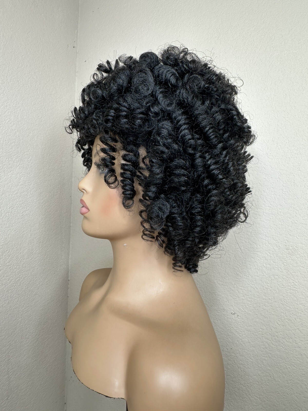 African American Wig afro Black Color