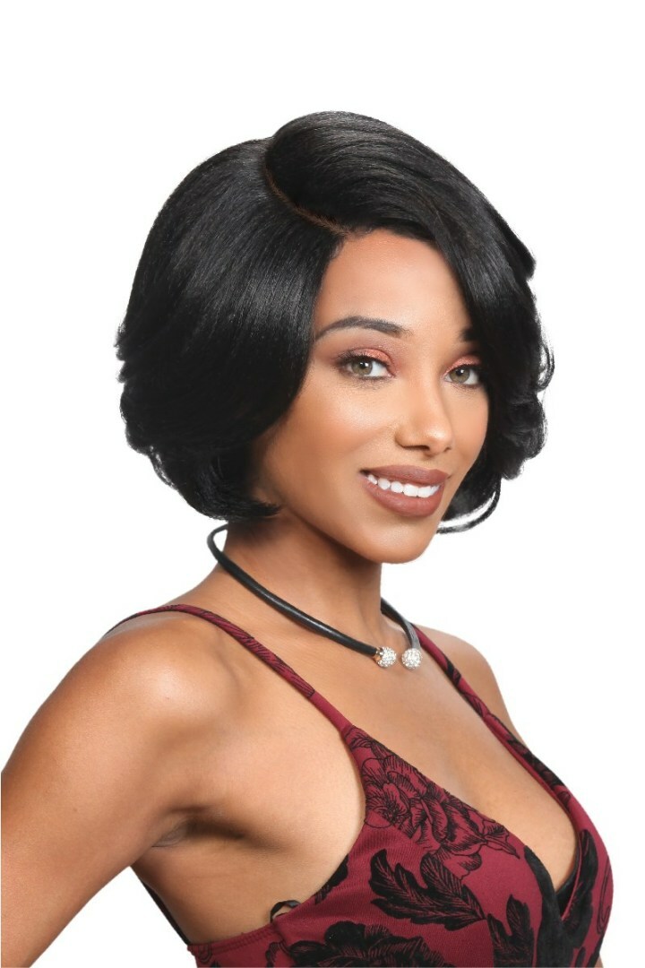 ZURY SIS SYNTHETIC SASSY HAND-TIED HALF MOON PART WIG – H MIU