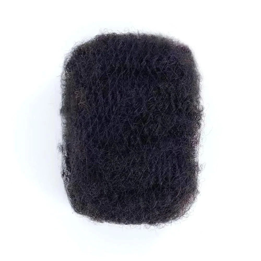 100% Afro Kinkys Bulk Human Hair for Twists, Afro Kinkys Human Hair Bulk for Dr