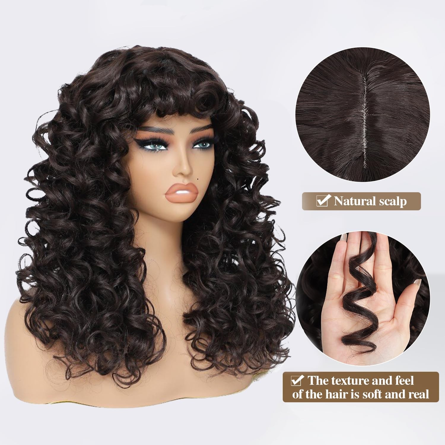 -Curly-Big-Curly-Wigs-for-White-Black-20 Inch- Long-Curly–with-Bangs Synthet…