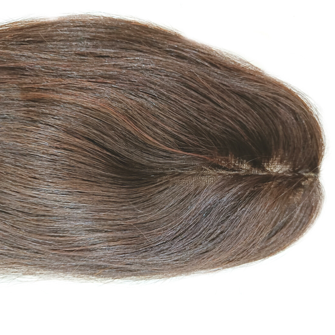2X5 Topper Hairpiece Clip In Real Human Hair Silk Base Topper For Women and Girl