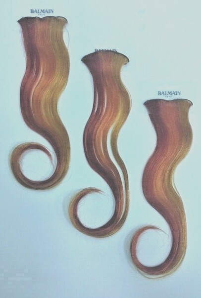 Hair Extension Weft 100% Human Hair 3pcs 12″ Balmain DoubleHair