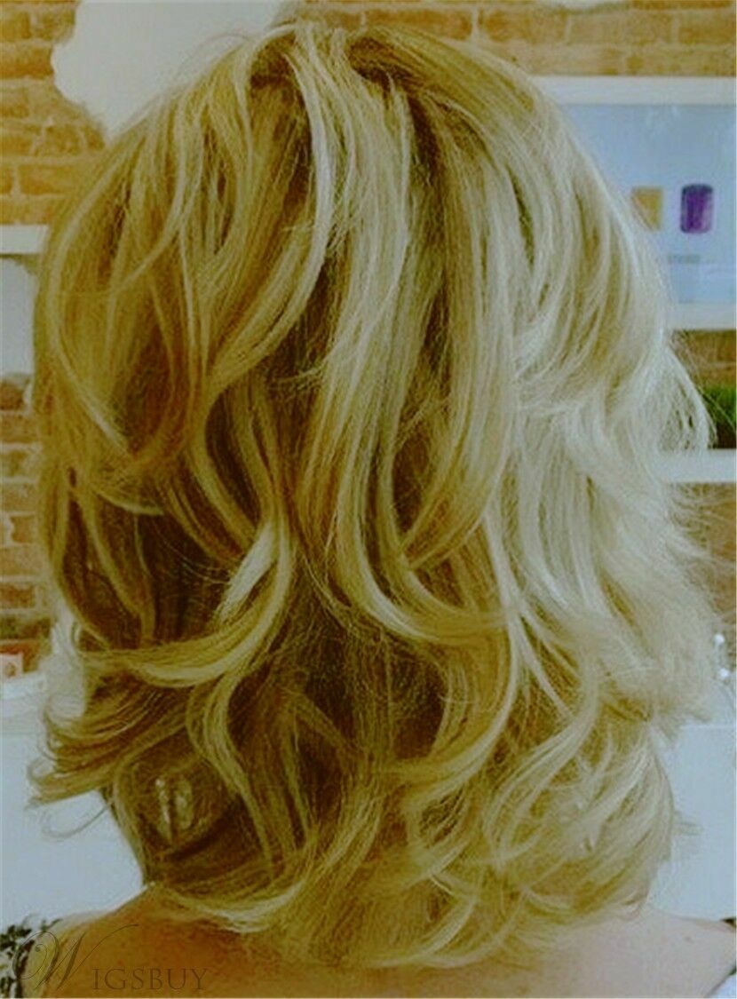 Hot Loose Wave Synthetic Hair Women Capless Wigs 10 Inches