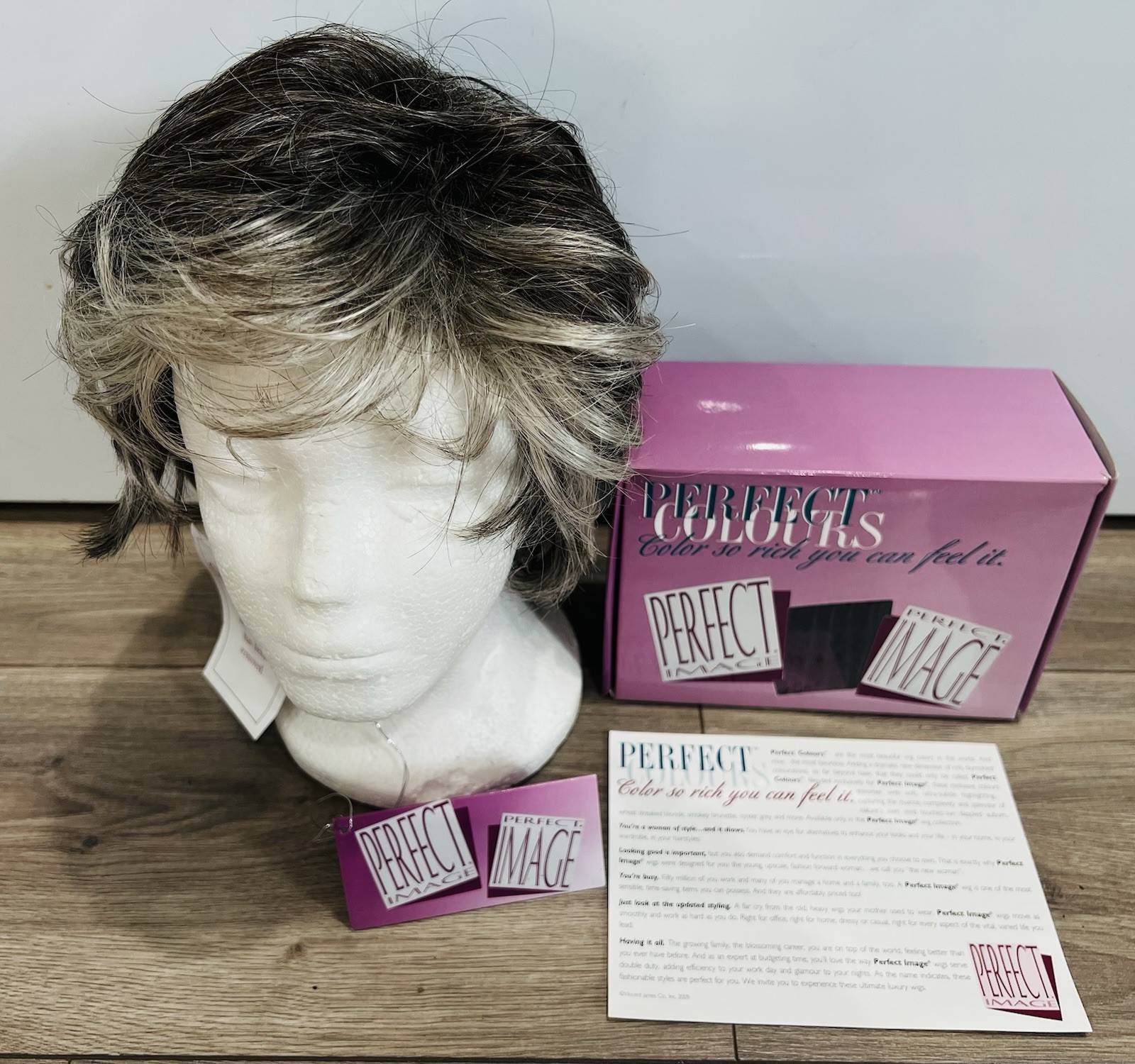 Perfect Image Wig Size Large, Style: Fever, Color: K3659, Gray