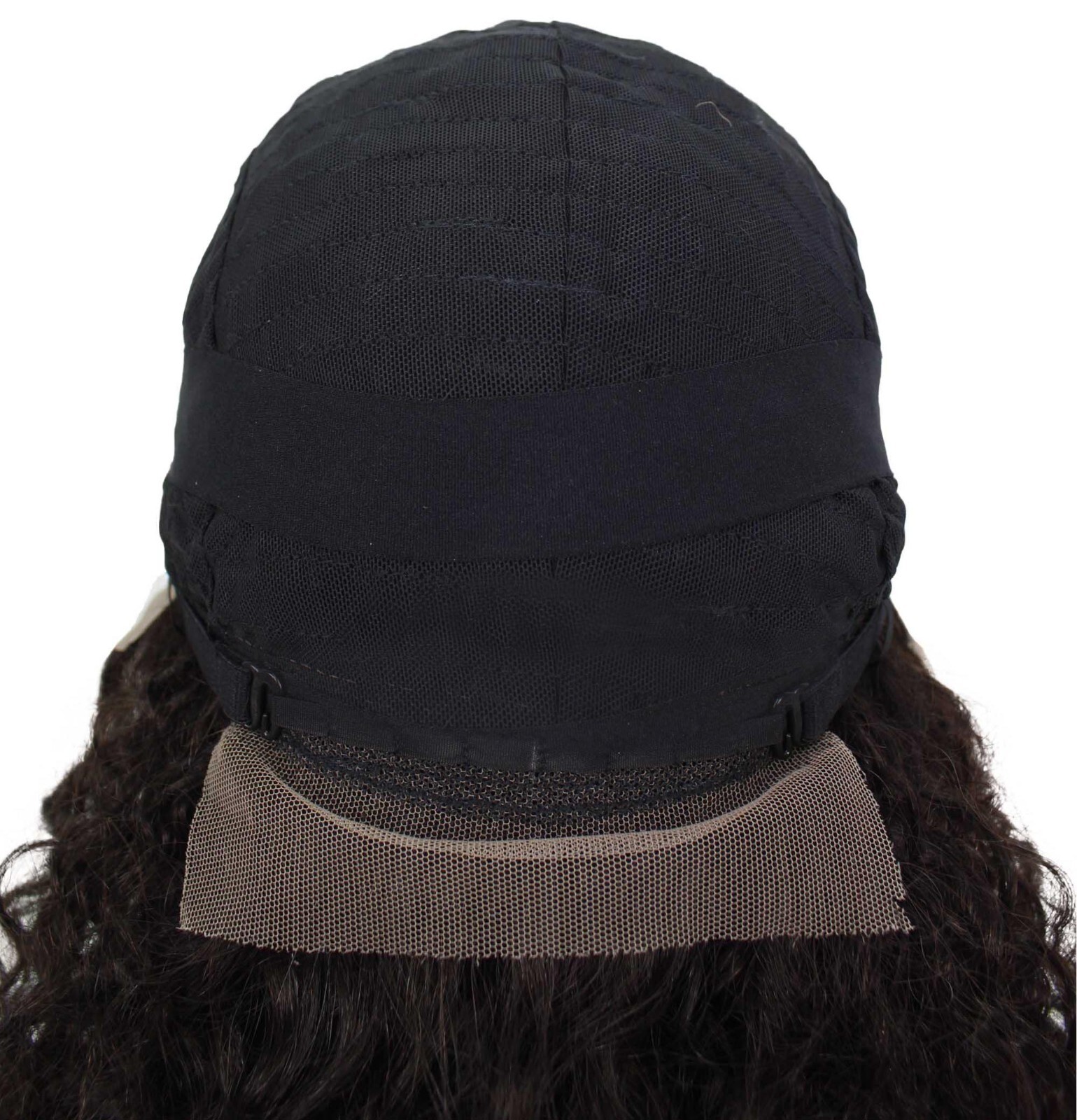 LUXLUXE Marley 20″Glueless 100% Human Hair Wavy Lace Front Wig with Baby Hair”