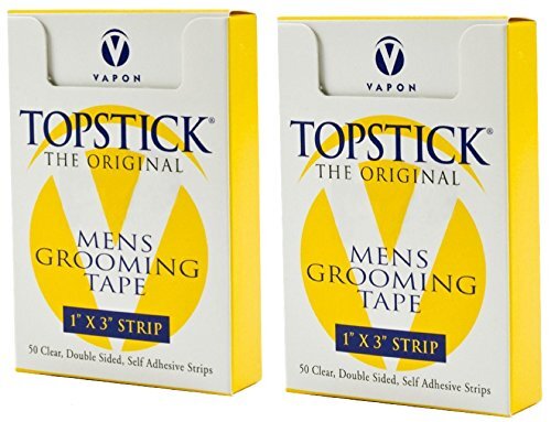 Vapon Topstick 1″ X 3″ – 50 Strips in each box (2 boxes) Hypo-Allergenic All
