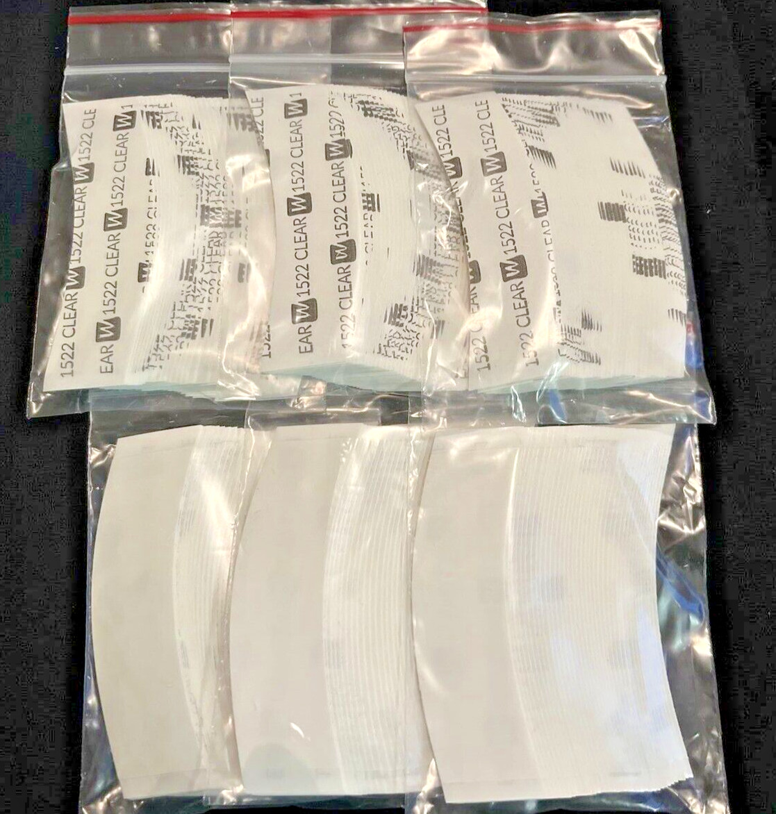 Walker 3M 1522 -C Contour -216 Pc 6-Packs -Hairpiece Tape .Poly Wig System .NEW