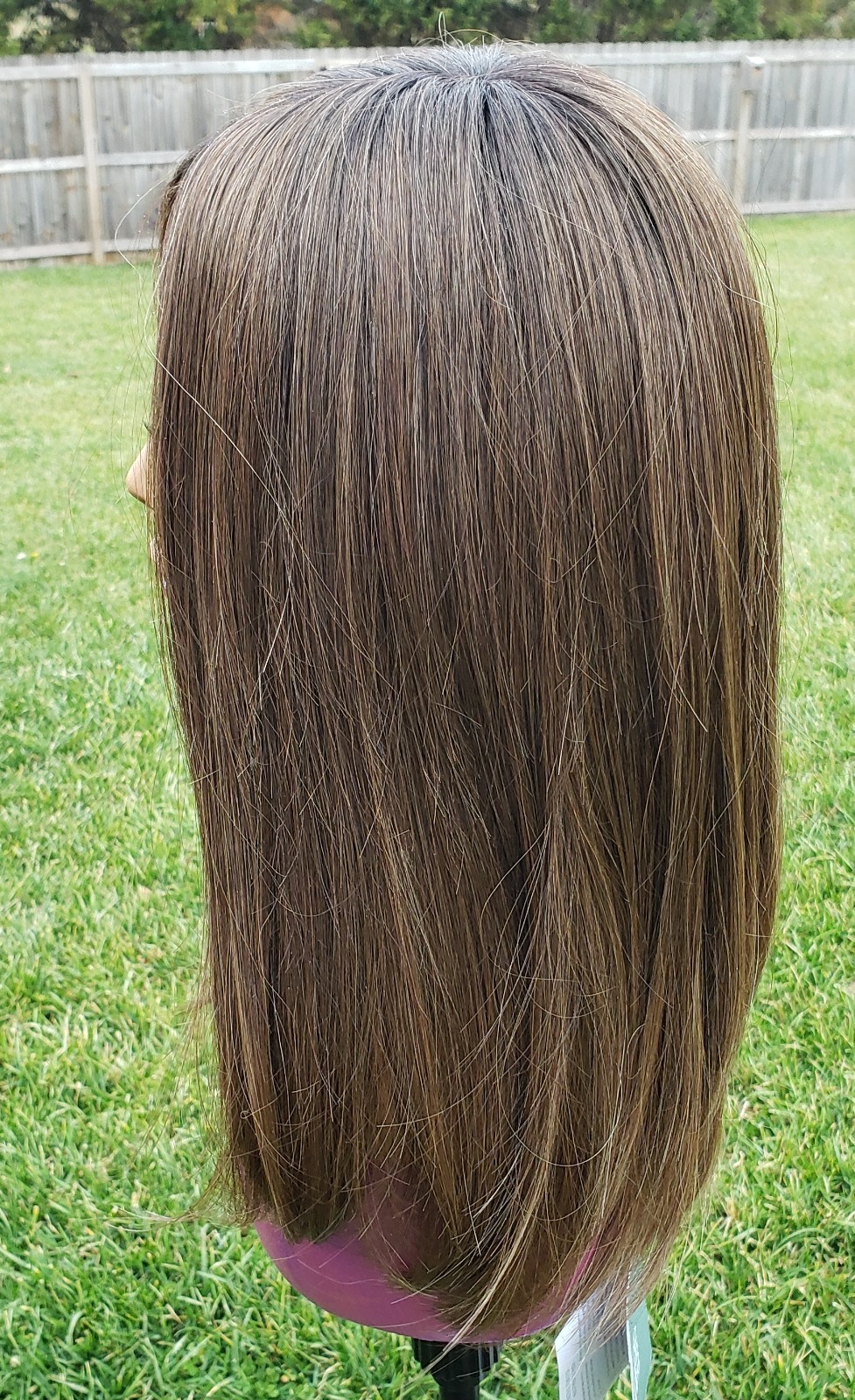 Gabor FRONT COVER Wig SS Iced Mocha NEW w/tags LACEFRONT MONOFILAMENT TOP