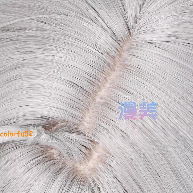 Zenless Zone Zero Wise Cosplay Gray Wig Harajuku Hallowmas Short Hair Men Prop