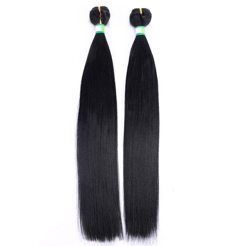 200gram/lot Straight Hair Bundles High Temperature Synthetic Hair Extensions