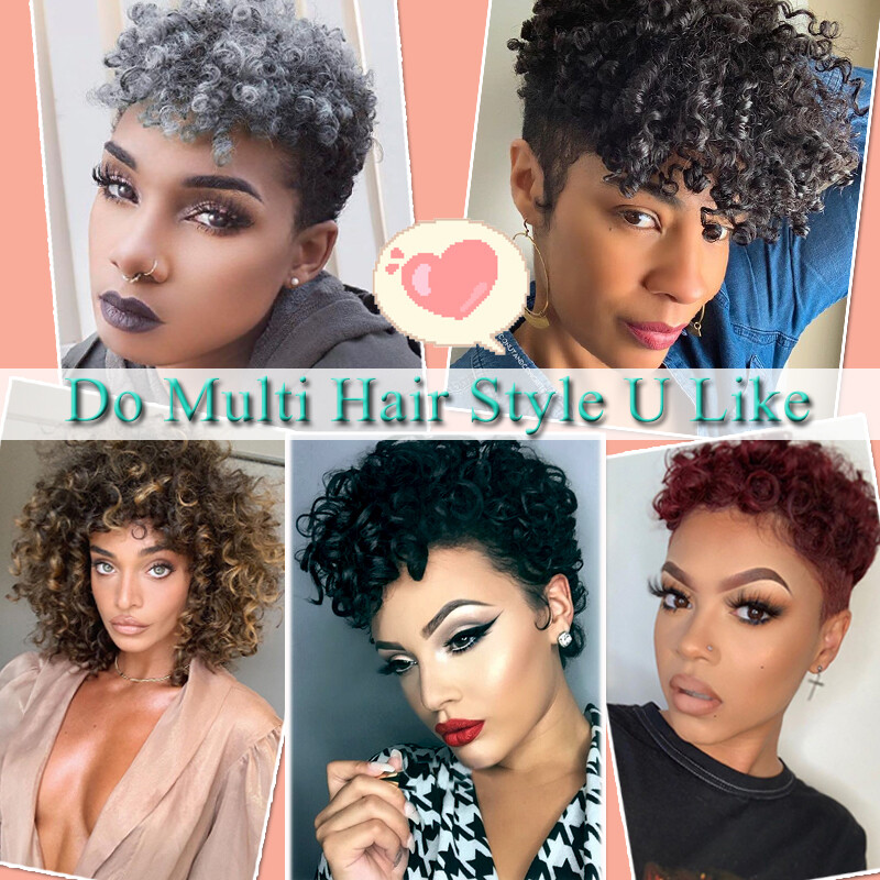 100% Natural Short Jamaican Bounce Crochet Hair Extensiosn Spring Braid as human
