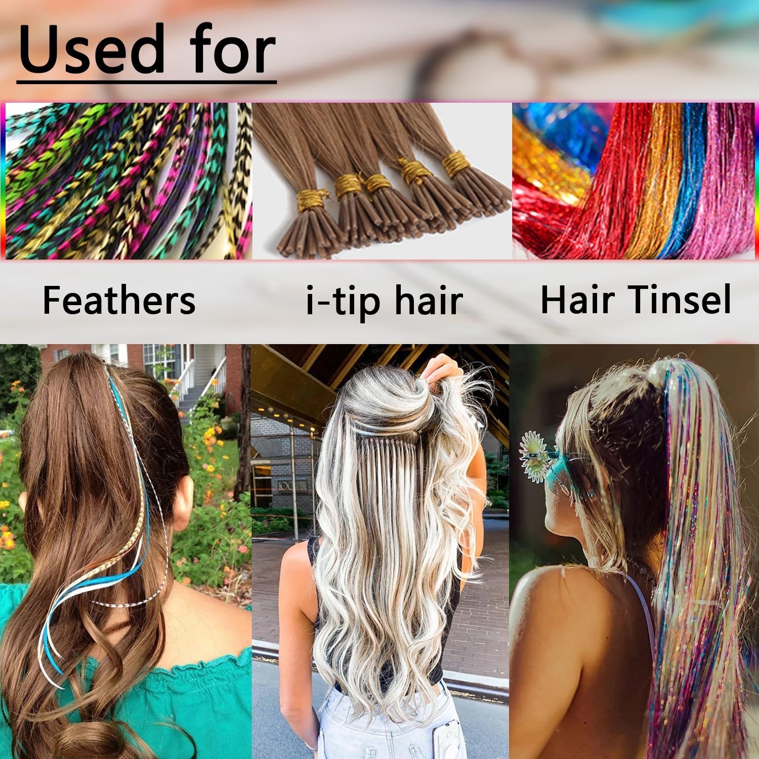 1000pcs 4mm Silicone Lined Hair Extension Beads – Heat-Resistant & Safe