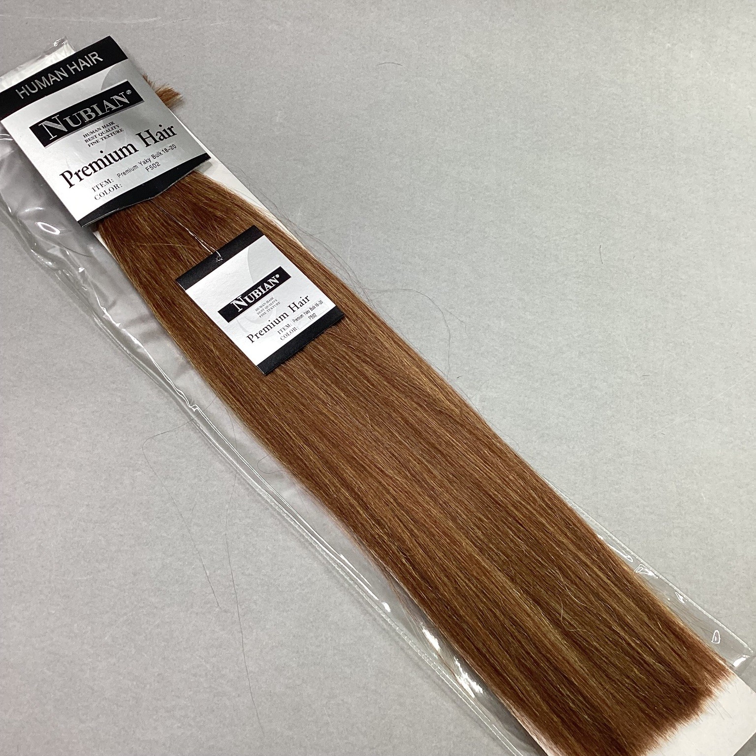 Nubian Premium Yaky Bulk Human Hair Extensions F502 18-20