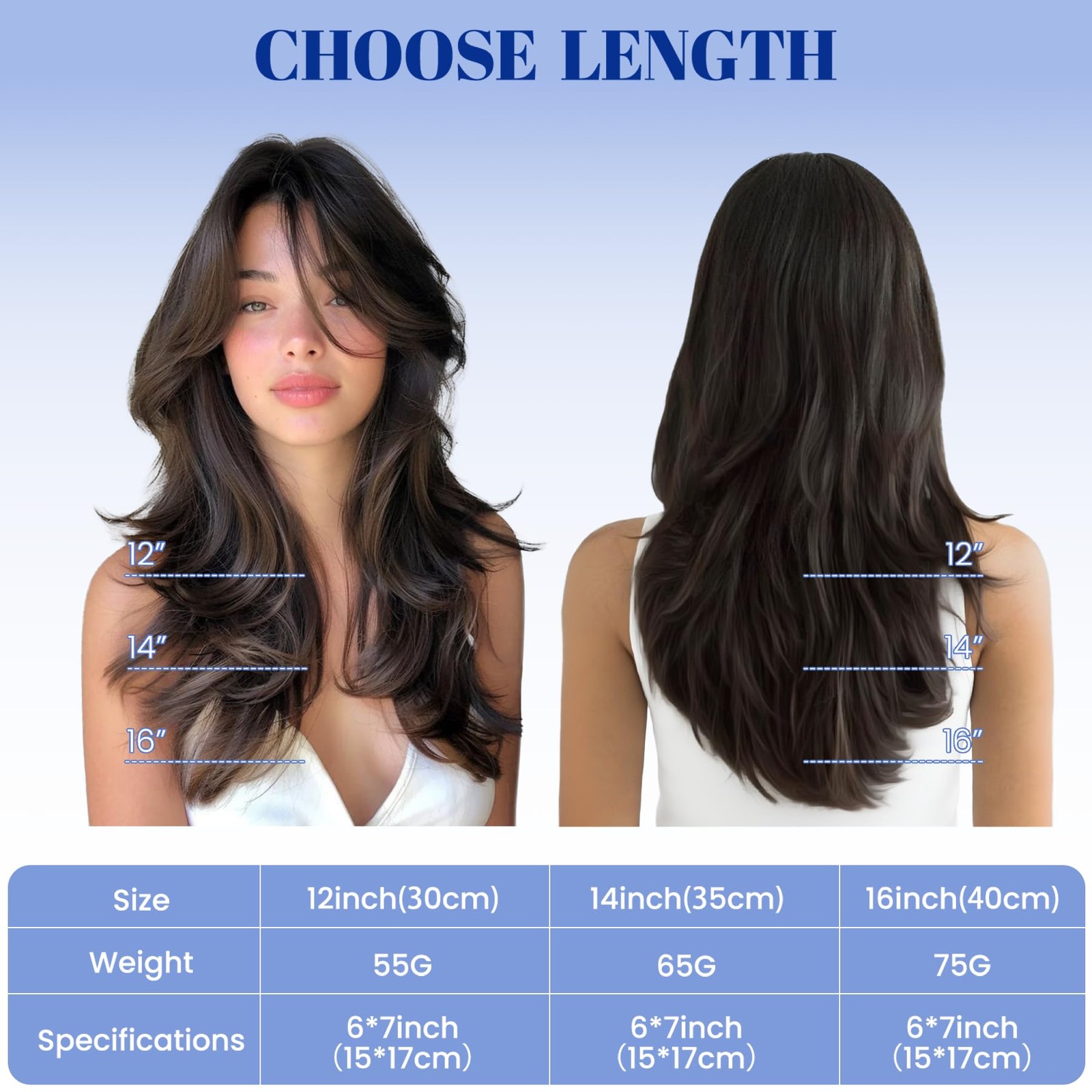 Worldstar Toppers For Women Real Human 3/8/22 Balayage Dark Brown Ombre Light