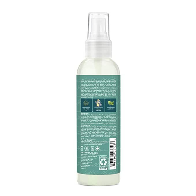 SHEA MOISTURE Wig & Weave (2-PACK!) Bond Release Spray W/Tea Tree -4.1 Oz EA-NEW