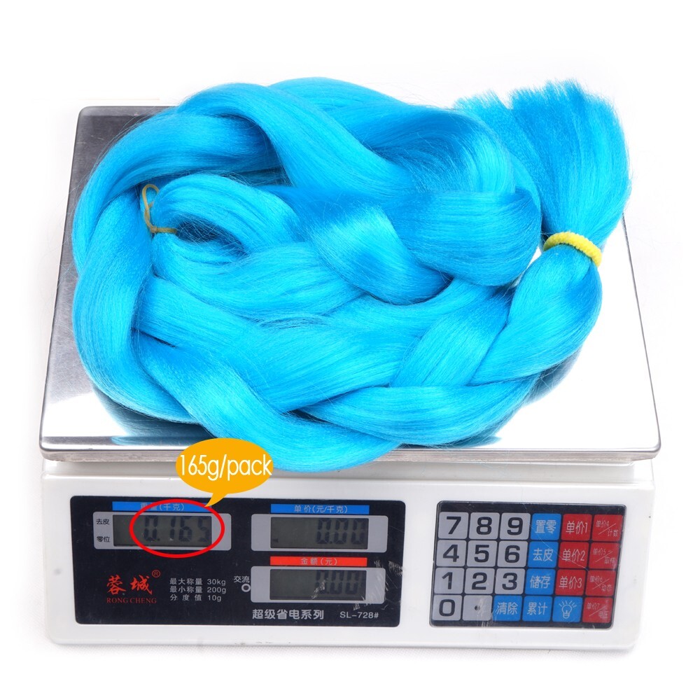 82″ Kanekalon Long Straight Synthetic Hair Braid Afro African Twist Jumbo Braids