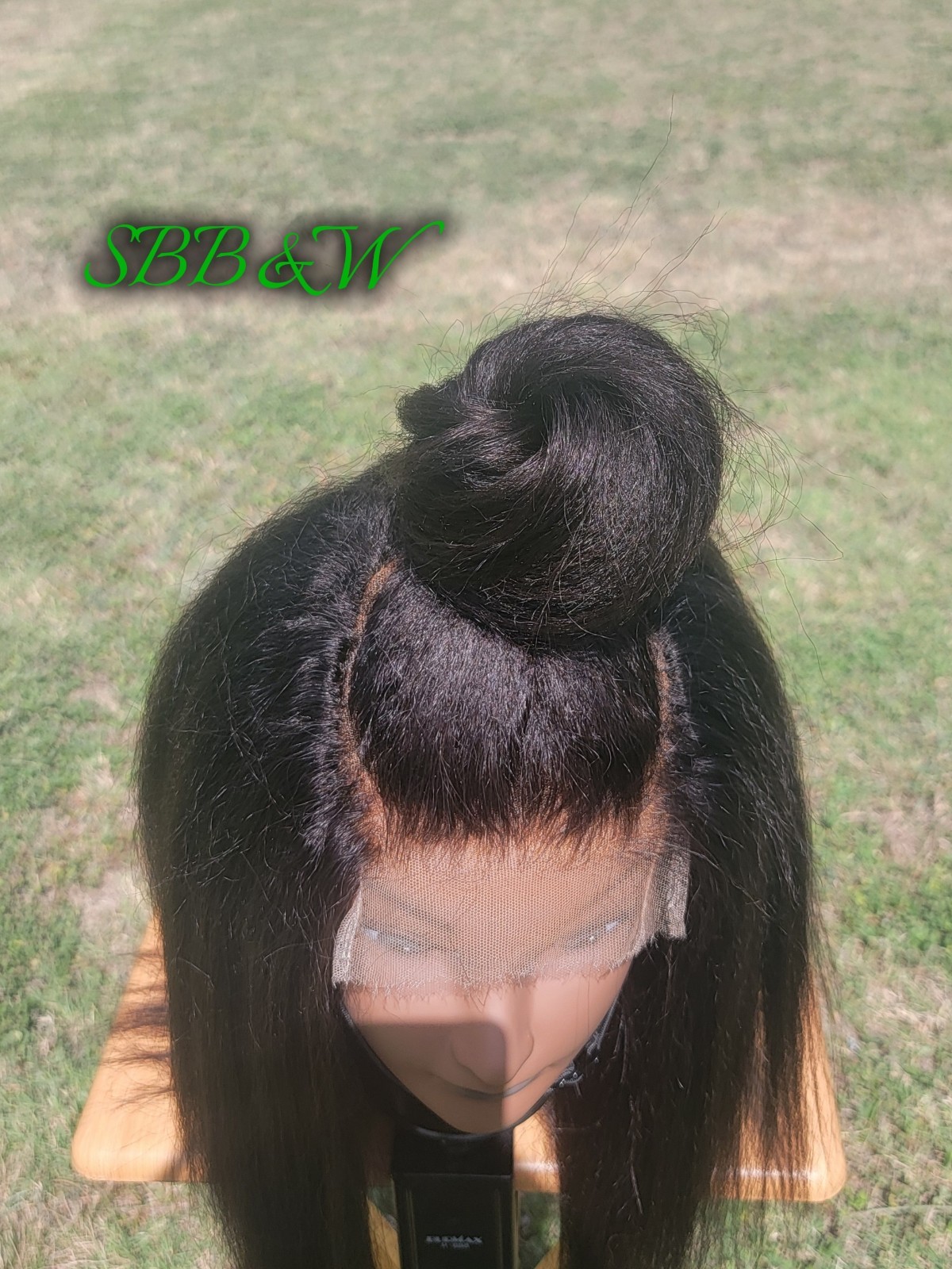 180% Density 5×5 HD Lace Closure Wig 12″ Kinky Straight Raw Human Hair HD Lace