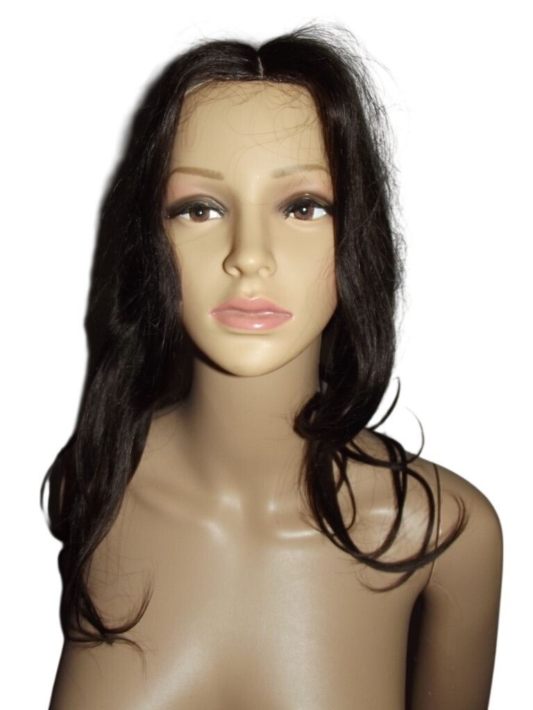 Womens Hair Pieces 100% Human Hair Brown topper