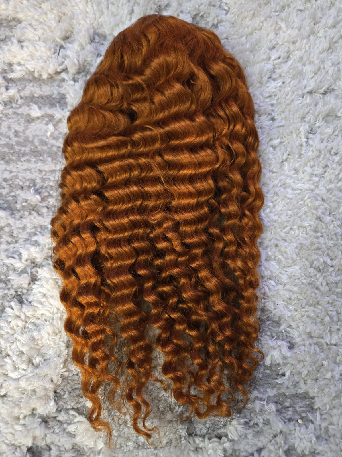 100% Human Hair Wig Deep Wave 18 inches 13×4 HD Lace Front