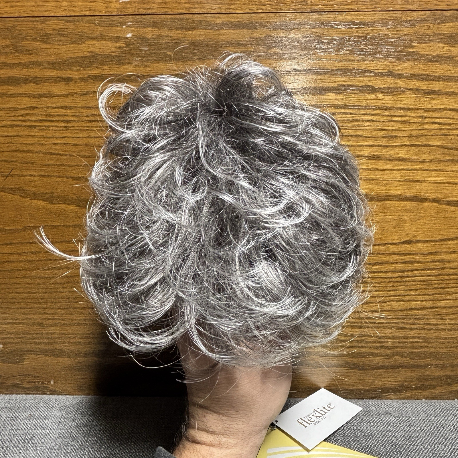 Gabor Instinct Wig Petite/Average 511C Sugared Charcoal Short Shag NWT