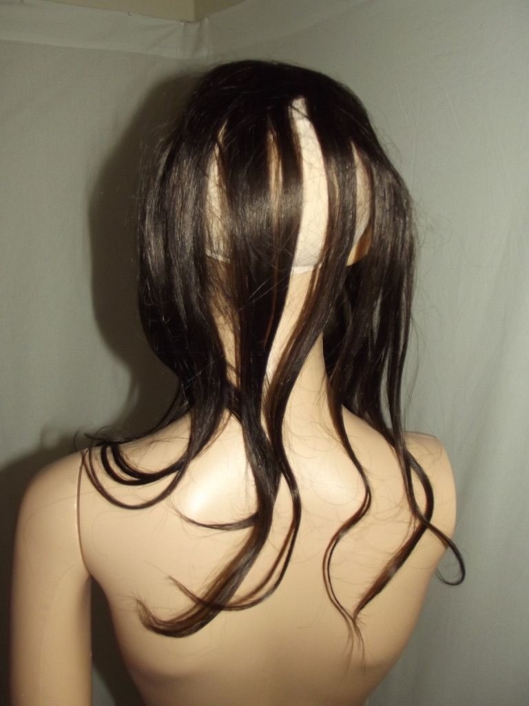 Womens Hair Pieces 100% Human Hair Brown topper