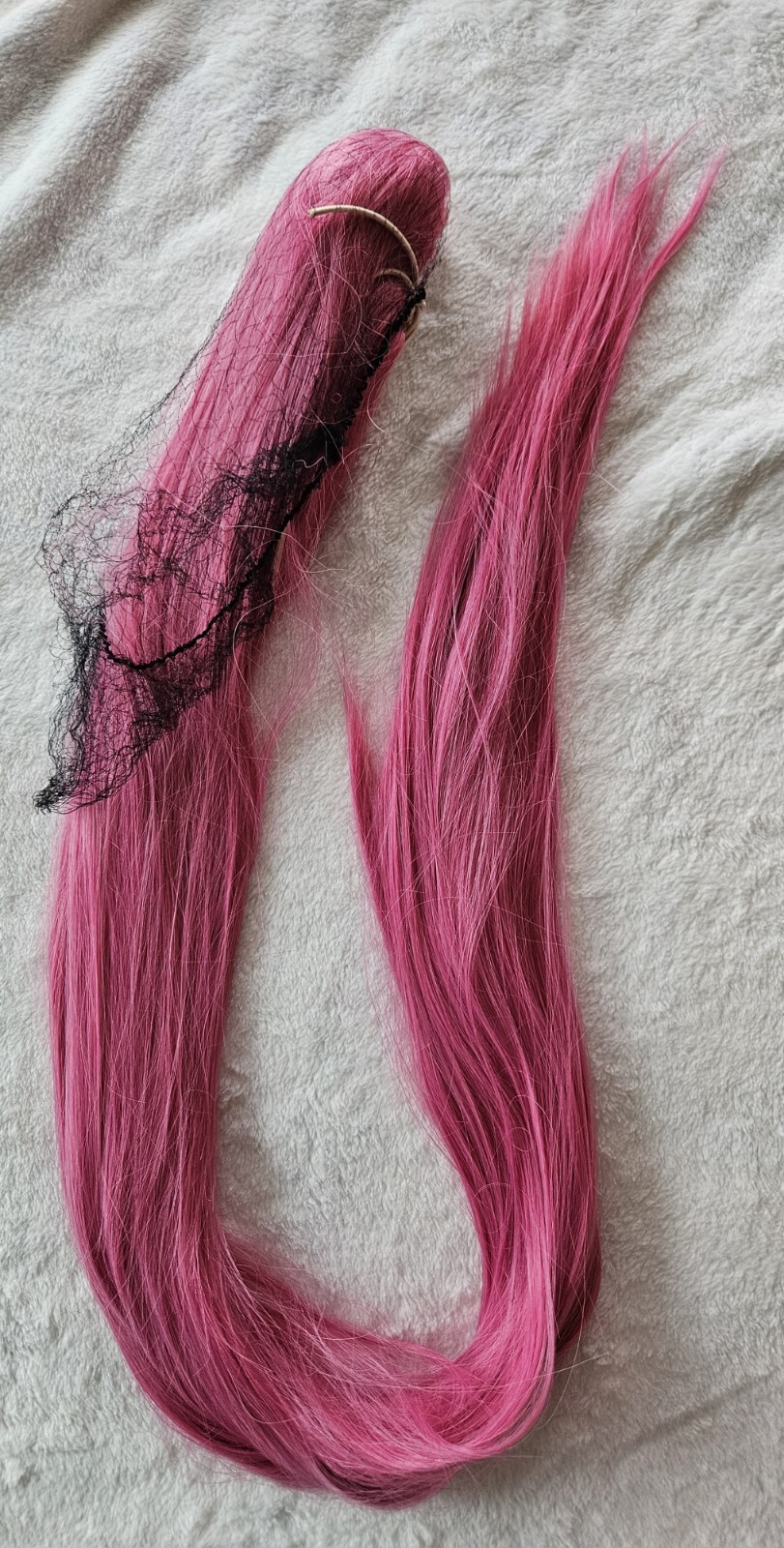 Wig Clip Flamingo Pink Silky 40 Inches Straight Cosplay Arda Costume NEW
