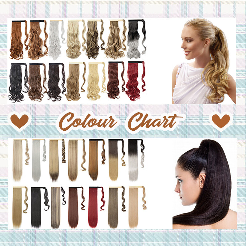 Real Thick 100% As Human Long Curly Drawstring Ponytail Clip In Hair Extension
