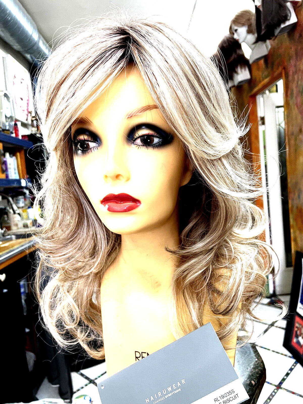 ALWAYS-Raquel Welch Wig-RL 17/23SS MACCHIATO-WearUp or Down-MemoryCap-HF 5STARS