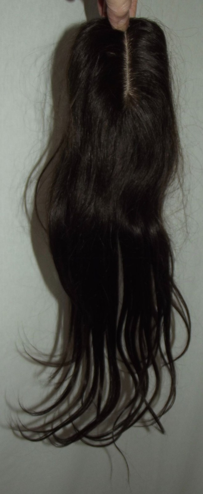 Womens Hair Pieces 100% Human Hair Brown topper