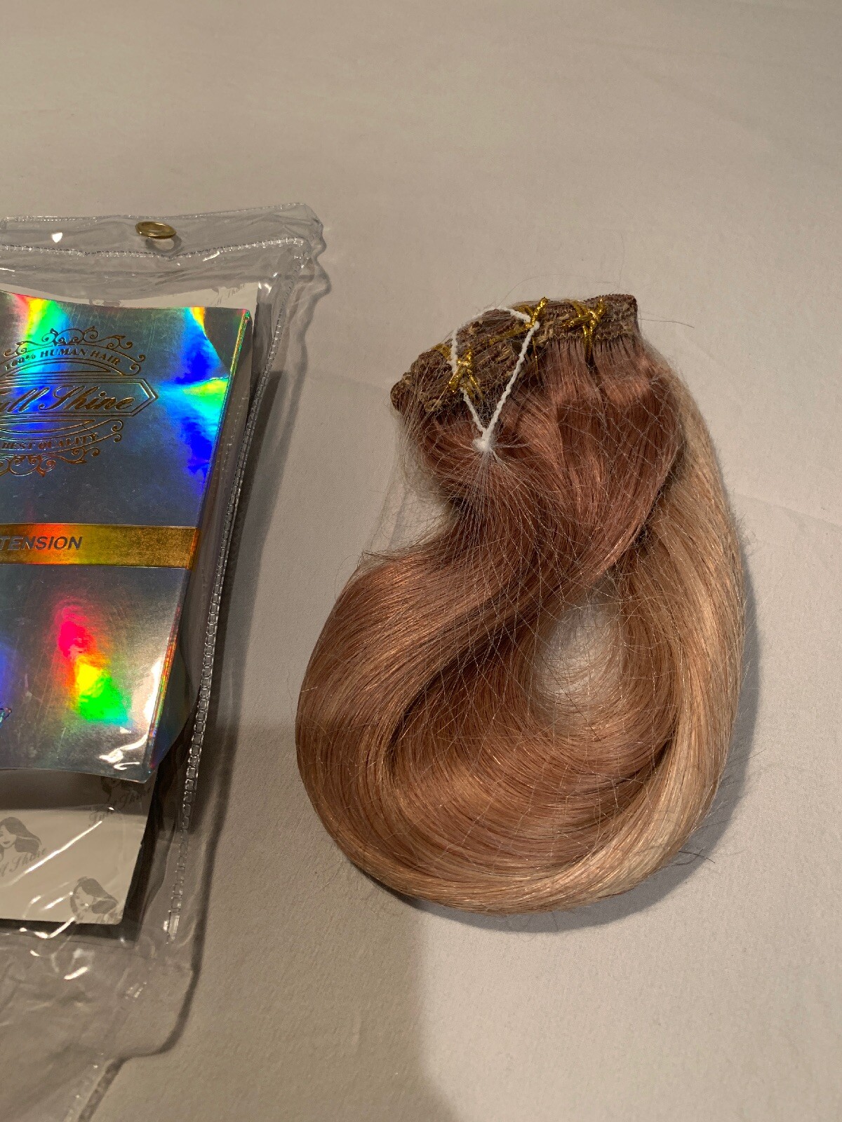 Full Shine 100% Remy Human Hair Clip in Extensions 14in 12/18/60 – 10 Clip