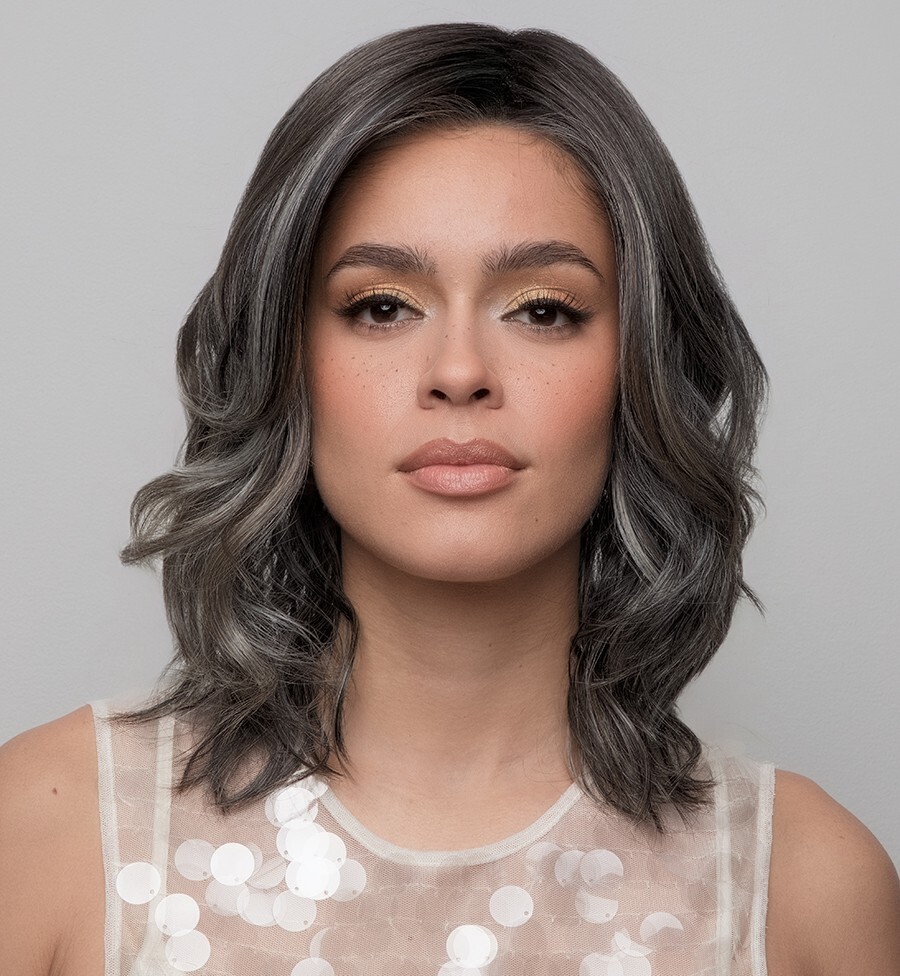 ROHAN Wig by AMORE, *ANY COLOR* Heat Friendly! Mono Top, Extended Lace Front NEW