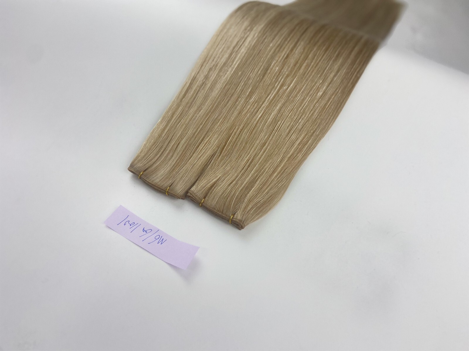 20inches piano color hand tied genius weft hair extension color M6-60-1001