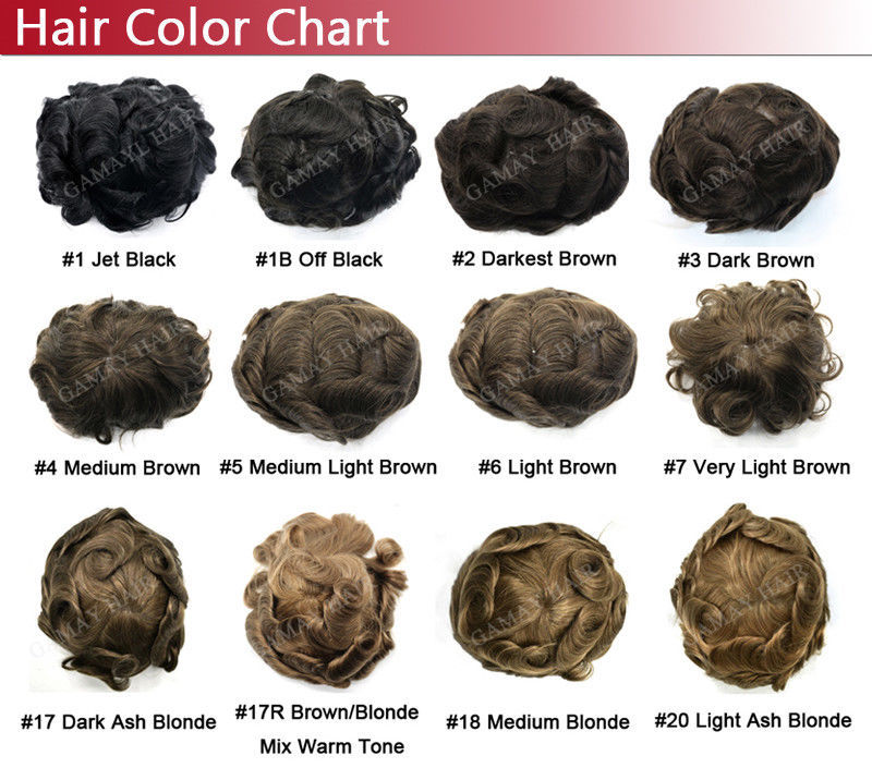 Mens Toupee Ultra Thin Skin Invisible Poly PU Wig 0.04mm Human Hairpiece for Men