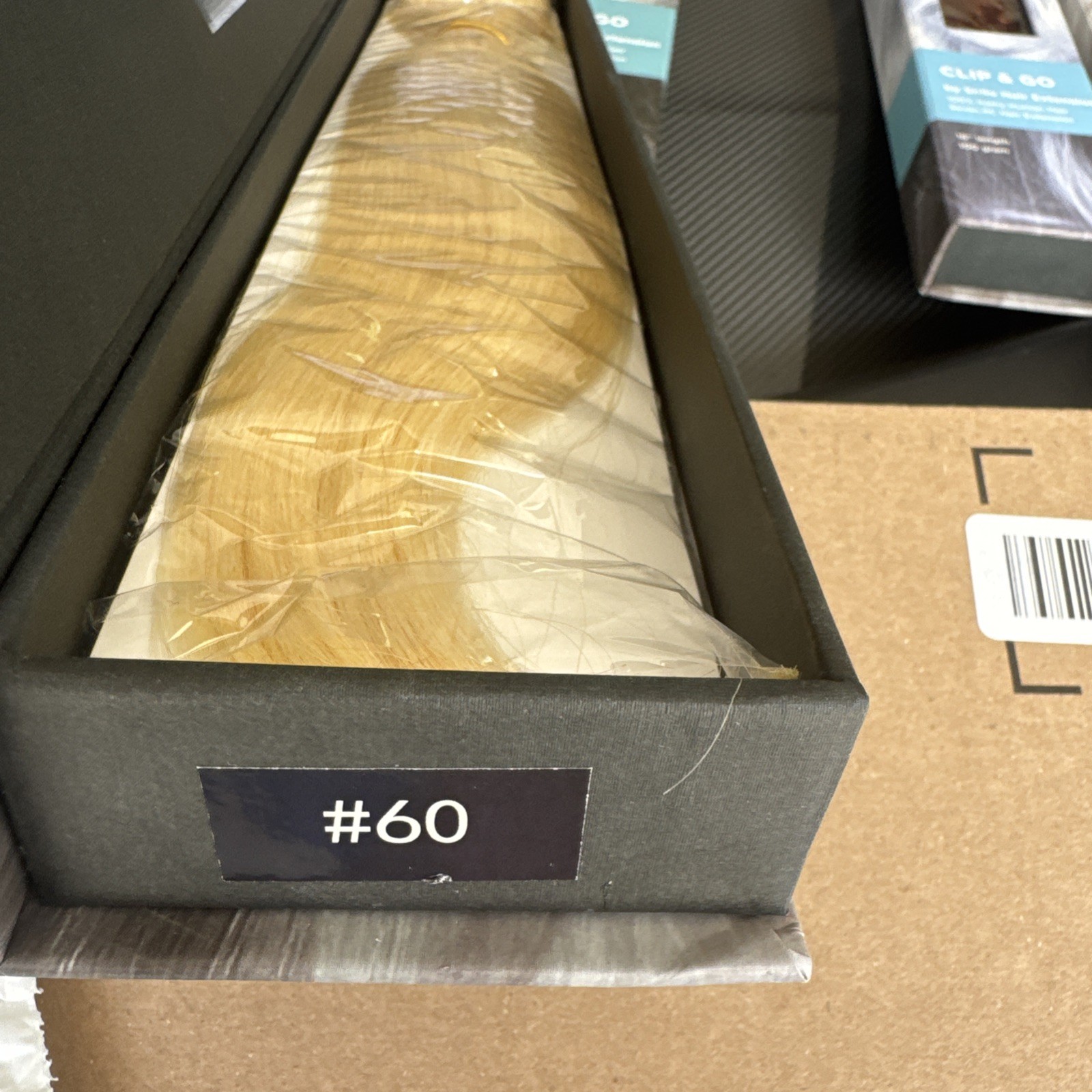 SHE Shilo Hair Extensions Clip&Go 100% Remy Human Hair 100 Grams 18 inches #60