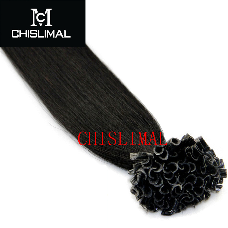 7A U/Nail Fusion Keratin Tip Remy Human Hair Extensions 16″18″20″22″24″26″ 100s