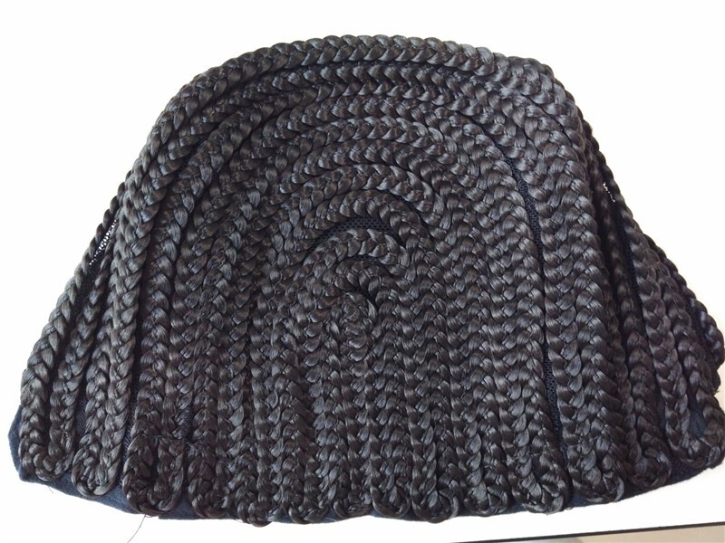 Refined Braided Wig Cap Cornrows Cap for Braiding Wig Crochet Hair Braided Wigs