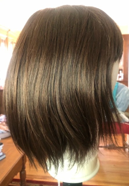 Astrid Rene of Paris synthetic wig color Ginger Brown NWT