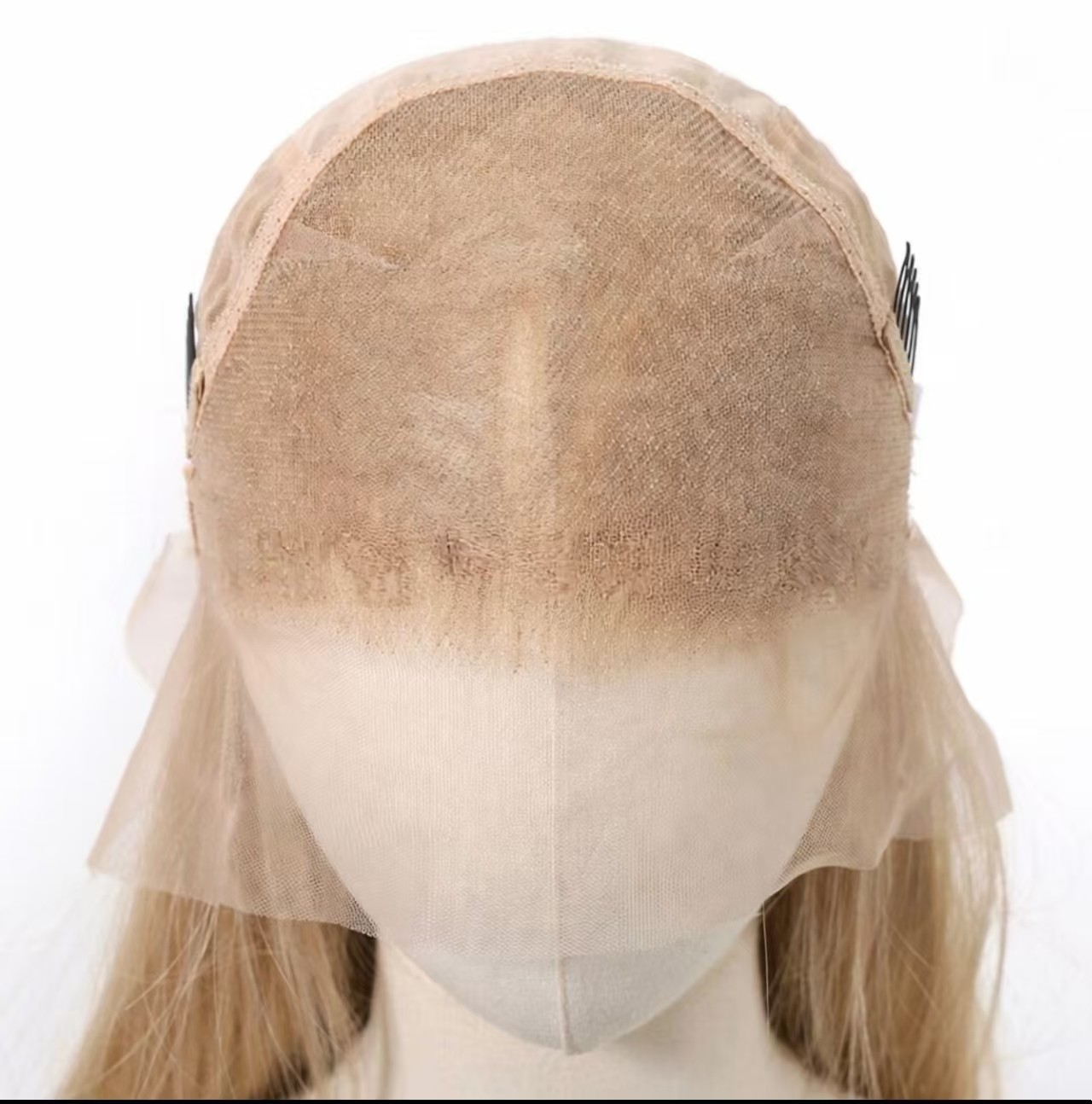 Blonde Wig 13×6 Hd Lace Front Wig For Women Layered Straight Wig Synthetic Hair